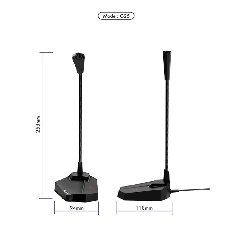 Microfono da tavolo USB Yanmai G25 RGB