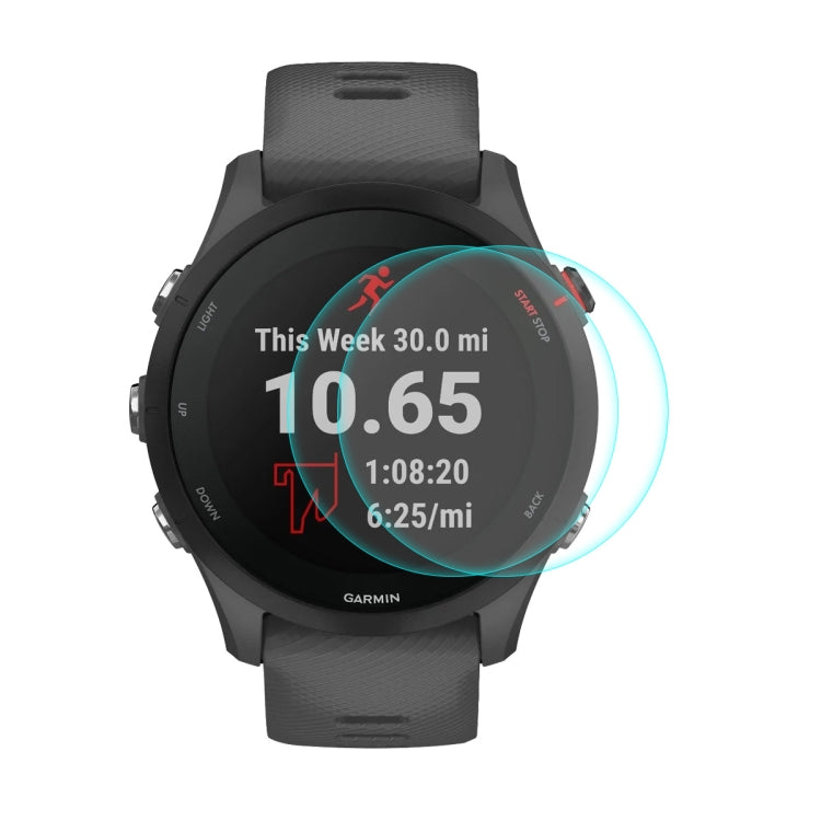 Per Garmin Forerunner 255 ENKAY 0.2mm 9H Pellicola proteggi schermo in vetro temperato per orologio, 1 PC, 2 PCS, 5 PCS, 10 PCS