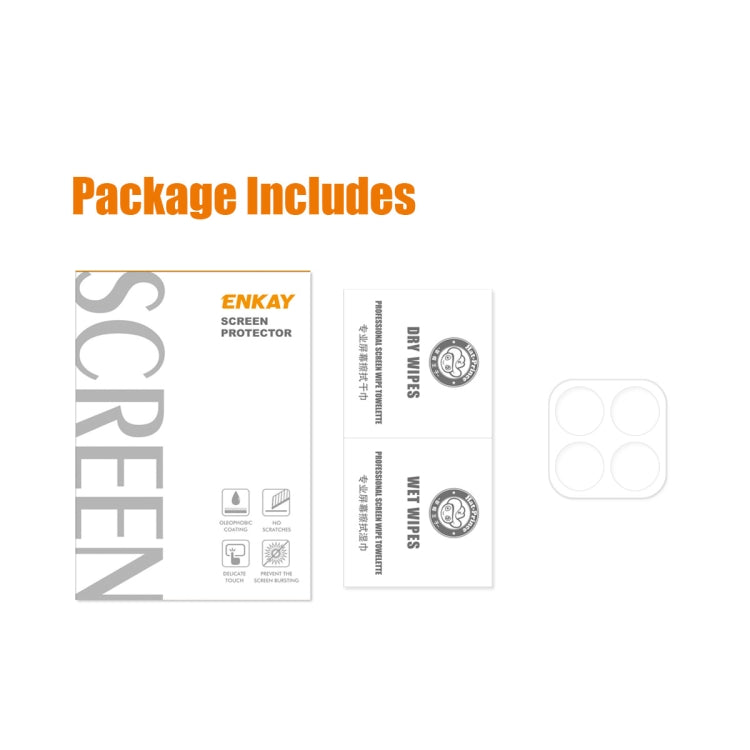 Per Samsung Galaxy M33 ENKAY 0.2mm 9H Pellicola per obiettivo in vetro temperato, For Samsung Galaxy M33 (1 PC), For Samsung Galaxy M33 (2 PCS), For Samsung Galaxy M33 (5 PCS), For Samsung Galaxy M33 (10 PCS)