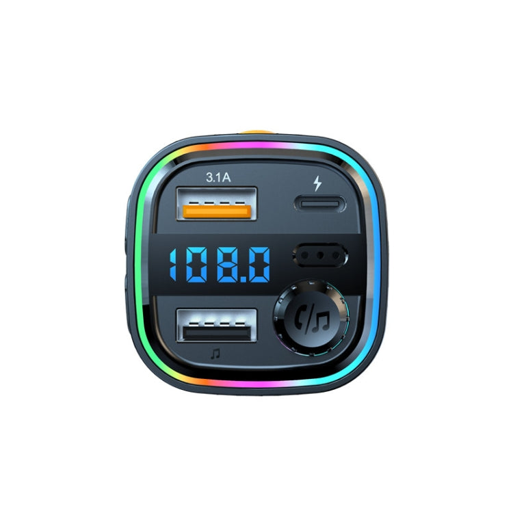 C26 Trasmettitore Bluetooth per auto Lettore audio vivavoce Caricatore per auto doppio USB, C26