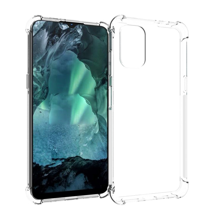 Custodia TPU trasparente antiscivolo per Nokia G21 G11