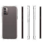 Custodia TPU trasparente antiscivolo per Nokia G21 G11