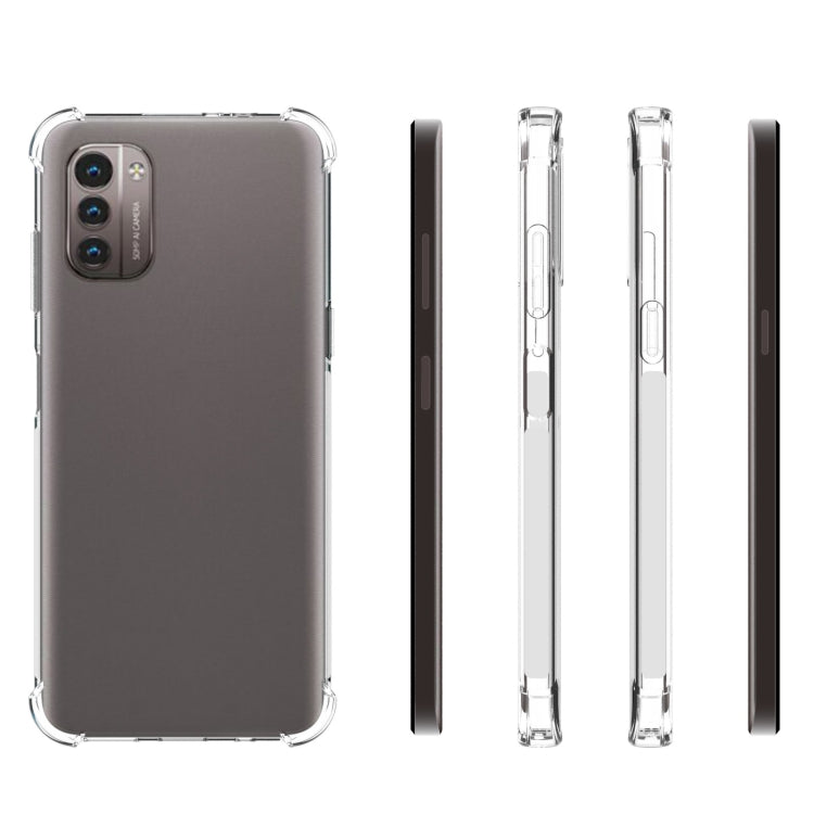 Custodia TPU trasparente antiscivolo per Nokia G21 G11