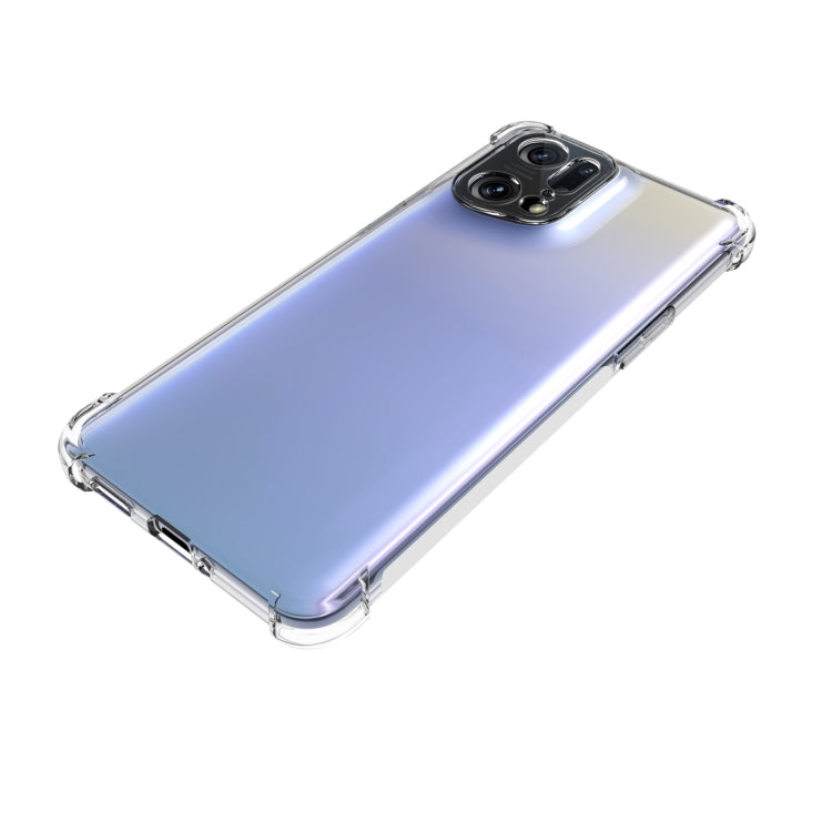 Custodia TPU trasparente per OPPO Find X5 Pro