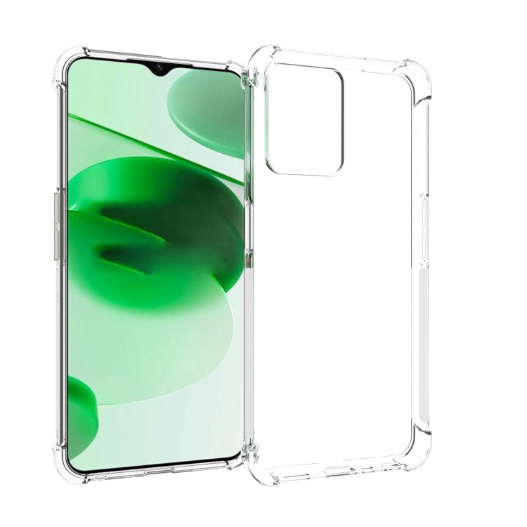Custodia TPU trasparente per OPPO Realme C35