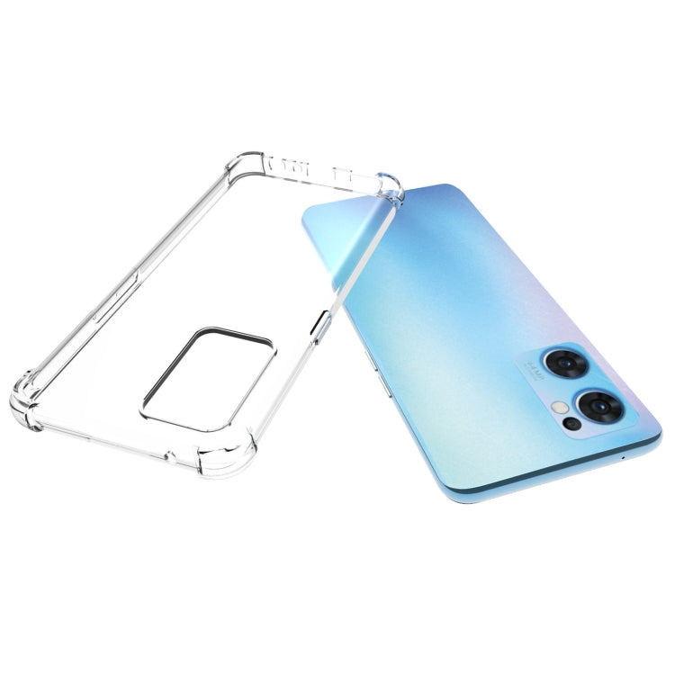 Custodia TPU trasparente per OPPO Reno7 5G