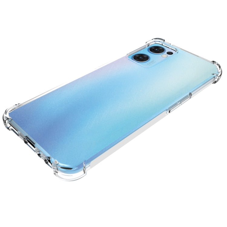 Custodia TPU trasparente per OPPO Reno7 5G