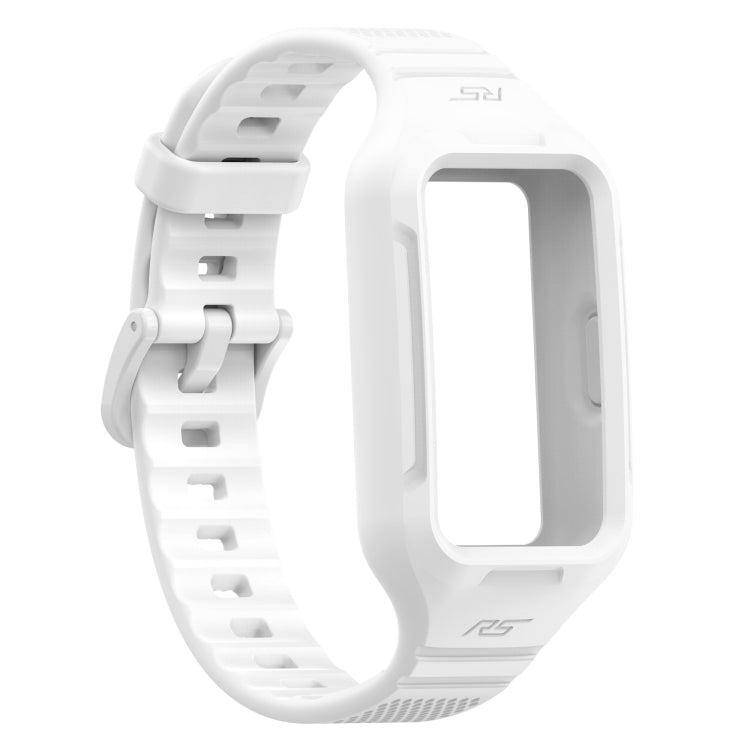 Cinturino integrato in silicone tinta unita, For Huawei Band 8 / 7