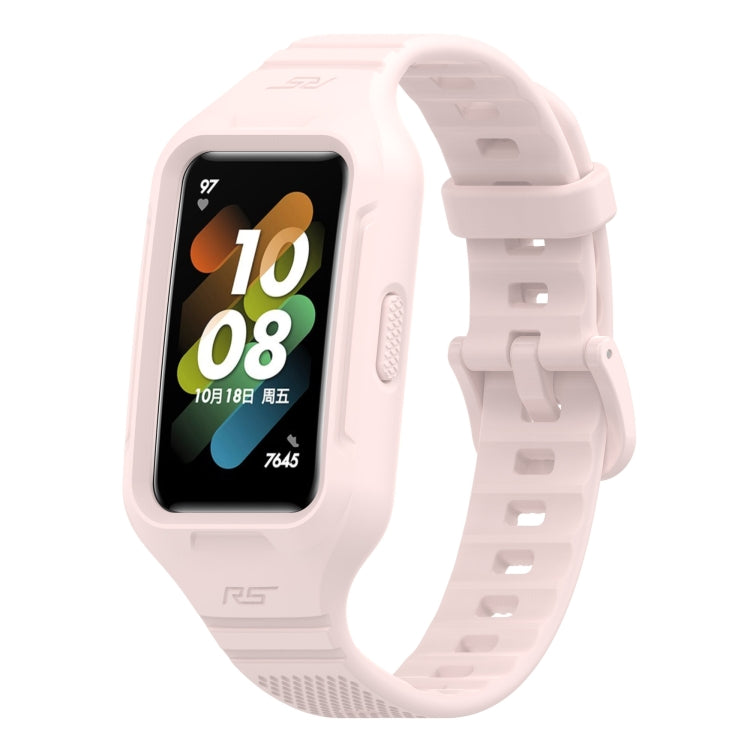 Cinturino integrato in silicone tinta unita, For Honor Band 6
