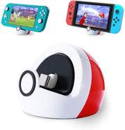 Per Nintendo Switch e Switch Lite NS Console di gioco Nintendo Mini supporto dock di ricarica portatile, Charging Dock Stand