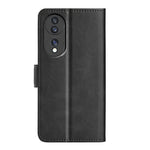 Per Honor 70 Custodia per cellulare in pelle con fibbia magnetica a doppio lato, Black, Yellow, Brown, Dark Blue, Red