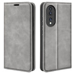 Per HuaWei Honor 70 Custodia per telefono in pelle con aspirazione magnetica retro-pelle, For Honor 70