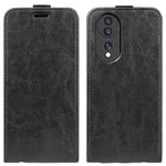 Per Honor 70 R64 Custodia per telefono in pelle con vibrazione verticale Texture, For Honor 70