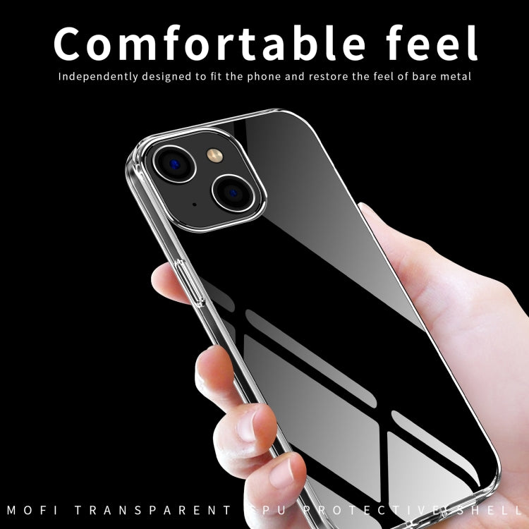 Custodia per telefono in TPU ultrasottile serie MOFI Ming, For iPhone 14, For iPhone 14 Pro, For iPhone 14 Plus, For iPhone 14 Pro Max, For iPhone 13 mini, For iPhone 13, For iPhone 13 Pro, For iPhone 13 Pro Max