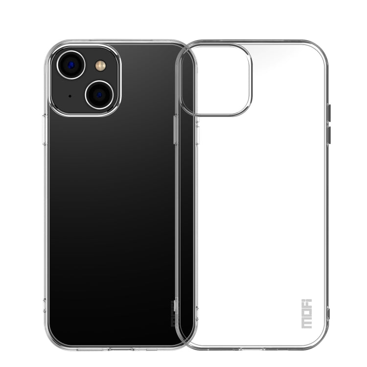 Custodia per telefono in TPU ultrasottile serie MOFI Ming, For iPhone 14, For iPhone 14 Pro, For iPhone 14 Plus, For iPhone 14 Pro Max, For iPhone 13 mini, For iPhone 13, For iPhone 13 Pro, For iPhone 13 Pro Max