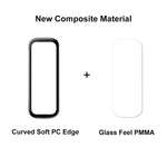 Per Samsung Galaxy Fit 2 ENKAY Hat-Prince 3D Full Coverage Soft PC Edge + Pellicola proteggi schermo PMMA HD, 1 PC, 2 PCS, 5 PCS, 10 PCS