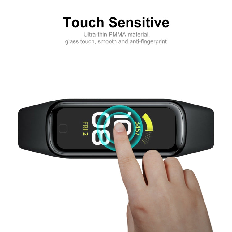 Per Samsung Galaxy Fit 2 ENKAY Hat-Prince 3D Full Coverage Soft PC Edge + Pellicola proteggi schermo PMMA HD, 1 PC, 2 PCS, 5 PCS, 10 PCS