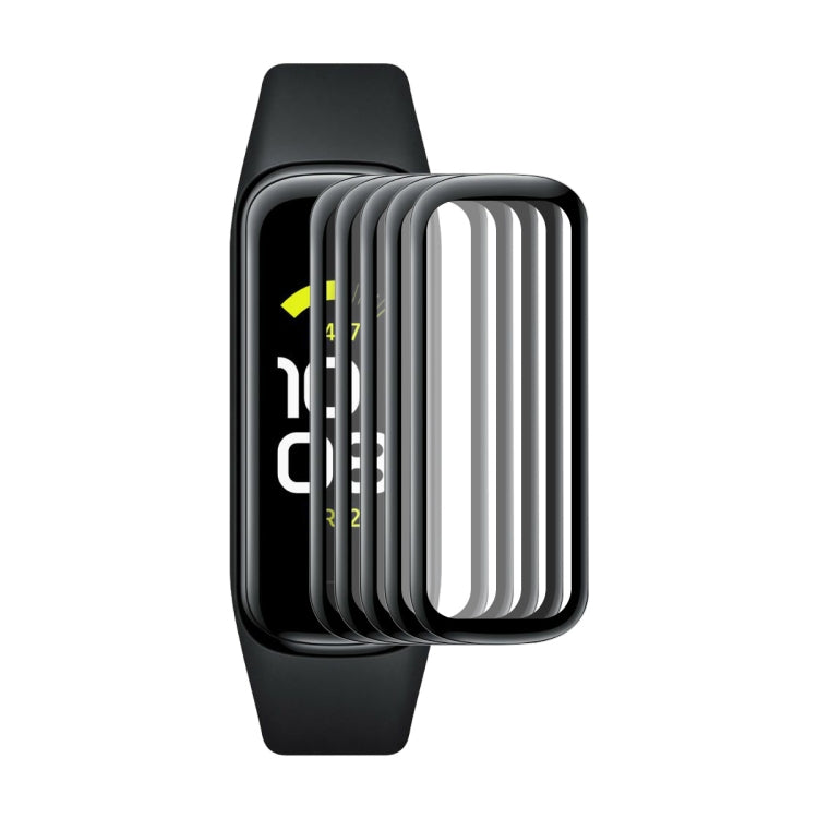 Per Samsung Galaxy Fit 2 ENKAY Hat-Prince 3D Full Coverage Soft PC Edge + Pellicola proteggi schermo PMMA HD, 1 PC, 2 PCS, 5 PCS, 10 PCS