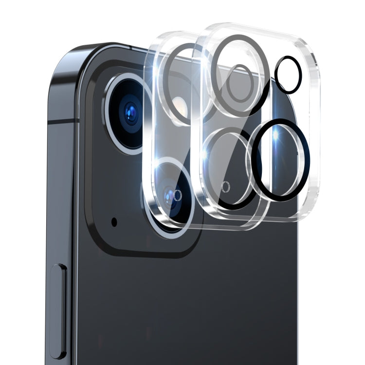 ENKAY Hat-Prince 9H Obiettivo fotocamera posteriore Pellicola in vetro temperato per iPhone 13/13 mini, For iPhone 13(1 PC), For iPhone 13(2pcs)