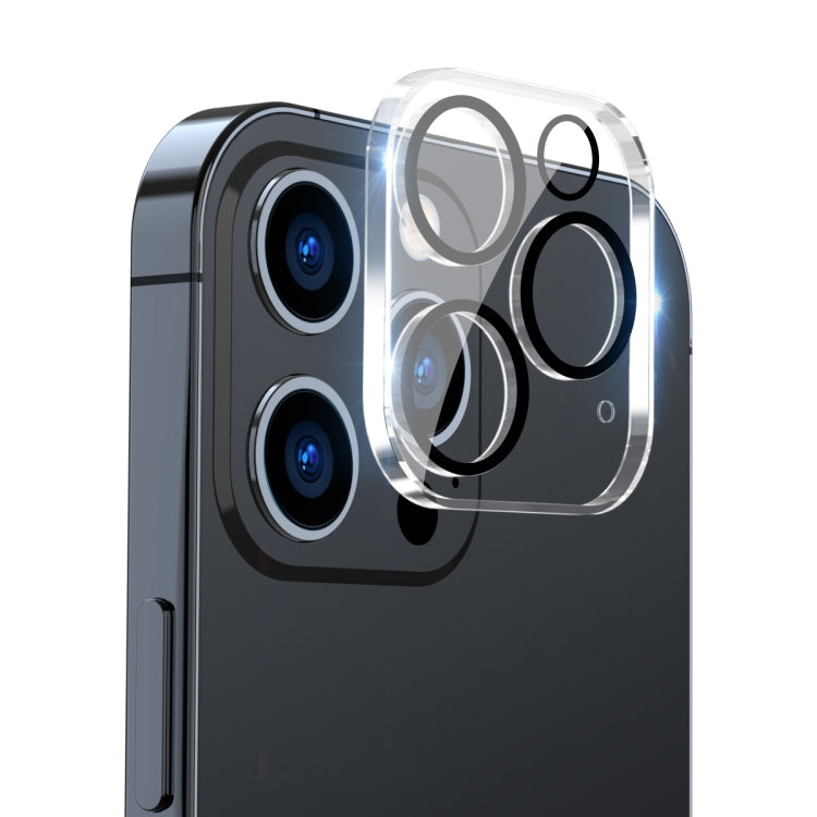 ENKAY Hat-Prince 9H Obiettivo fotocamera posteriore Pellicola in vetro temperato per iPhone 13 Pro / 13 Pro Max, (1 PC), (2pcs)
