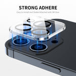ENKAY Hat-Prince 9H Obiettivo fotocamera posteriore Pellicola in vetro temperato per iPhone 13 Pro / 13 Pro Max, (1 PC), (2pcs)