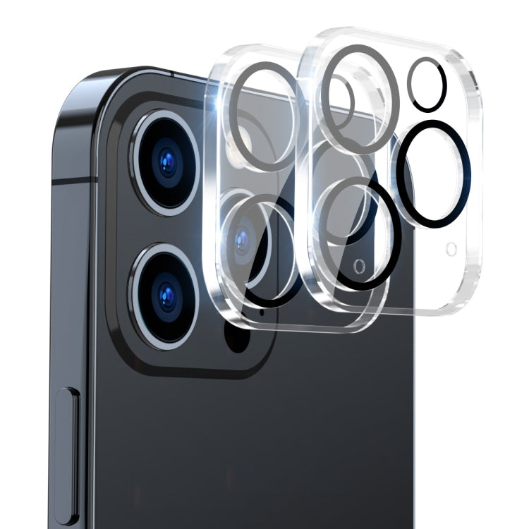 ENKAY Hat-Prince 9H Obiettivo fotocamera posteriore Pellicola in vetro temperato per iPhone 13 Pro / 13 Pro Max, (1 PC), (2pcs)