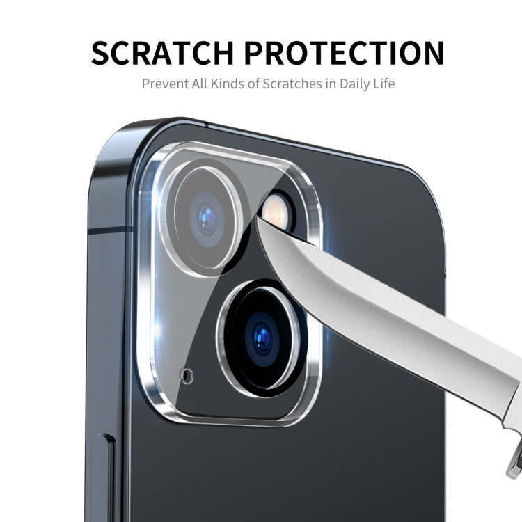 ENKAY Hat-Prince 9H Obiettivo fotocamera posteriore Pellicola in vetro temperato per iPhone 14/14 Max, For iPhone 14 / 14 Max(1 PC), For iPhone 14 / 14 Max(2 PCS)