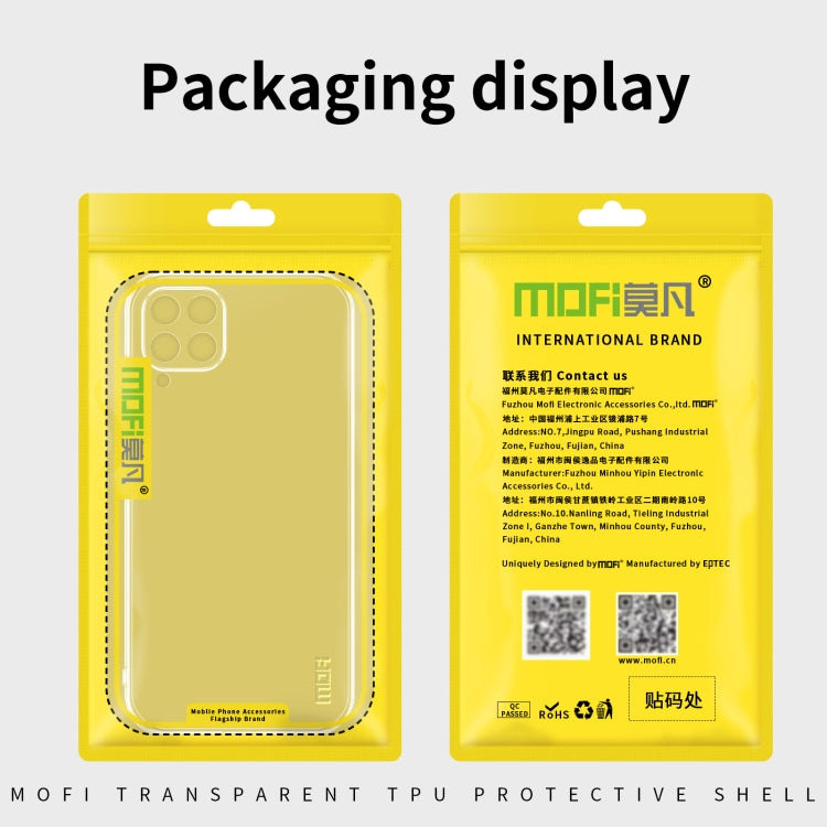 Custodia per telefono in TPU ultrasottile serie MOFI Ming, For Samsung Galaxy M33 5G, For Samsung Galaxy M53 5G, For Samsung Galaxy A03 166mm, For Samsung Galaxy A03 Core