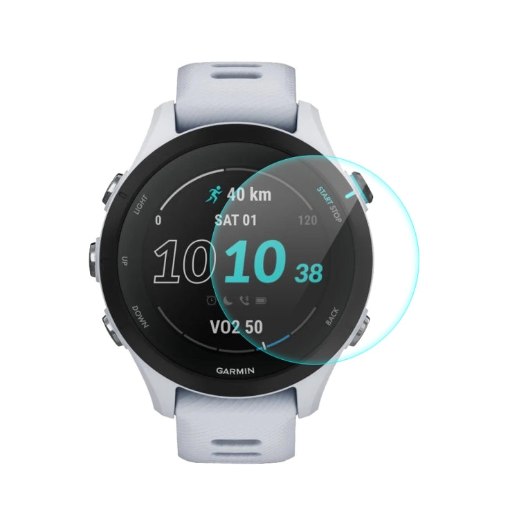 Per Garmin Forerunner 255S ENKAY 0.2mm 9H Pellicola proteggi schermo in vetro temperato per orologio, 1 PC, 2 PCS, 5 PCS, 10 PCS