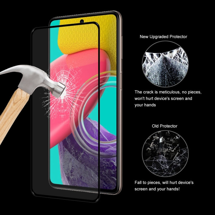 Per Samsung Galaxy M53 4G ENKAY Hat-Prince Full Glue 0.26mm 9H 2.5D Vetro temperato Full Film, For Samsung Galaxy M53 4G (1 PC), For Samsung Galaxy M53 4G (2 PCS), For Samsung Galaxy M53 4G (5 PCS), For Samsung Galaxy M53 4G (10 PCS)