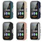 Custodia protettiva per orologio completamente chiusa con pellicola rinforzata in PC +, For OPPO Watch Free