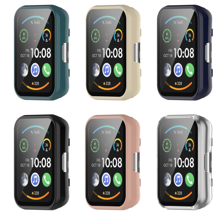 Custodia protettiva per orologio completamente chiusa con pellicola rinforzata in PC +, For OPPO Watch Free