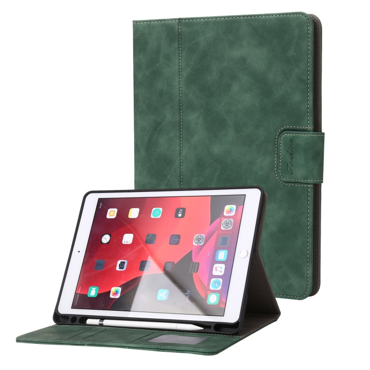 Custodia per Tablet in Pelle Flip Orizzontale Trama di Vitello, For iPad 10.2 2019 / 2020 / 2021, For iPad Air 3 10.5 / Pro 10.5
