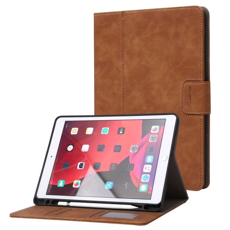 Custodia per Tablet in Pelle Flip Orizzontale Trama di Vitello, For iPad 10.2 2019 / 2020 / 2021, For iPad Air 3 10.5 / Pro 10.5