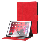 Custodia per Tablet in Pelle Flip Orizzontale Trama di Vitello, For iPad 10.2 2019 / 2020 / 2021, For iPad Air 3 10.5 / Pro 10.5