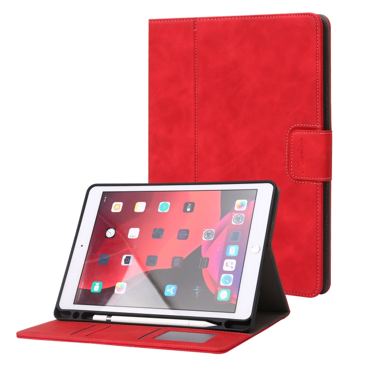 Custodia per Tablet in Pelle Flip Orizzontale Trama di Vitello, For iPad 10.2 2019 / 2020 / 2021, For iPad Air 3 10.5 / Pro 10.5