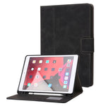 Custodia per Tablet in Pelle Flip Orizzontale Trama di Vitello, For iPad 10.2 2019 / 2020 / 2021, For iPad Air 3 10.5 / Pro 10.5