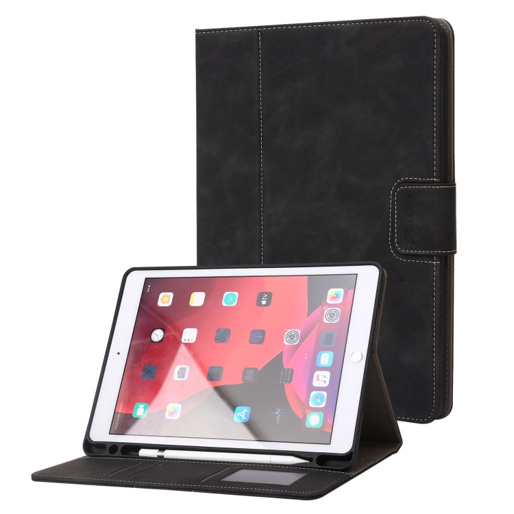 Custodia per Tablet in Pelle Flip Orizzontale Trama di Vitello, For iPad 10.2 2019 / 2020 / 2021, For iPad Air 3 10.5 / Pro 10.5