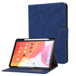 Custodia per Tablet in Pelle Flip Orizzontale Trama di Vitello, For iPad Air 2022 / 2020 10.9, For iPad Pro 11 2018 / 2020 / 2021