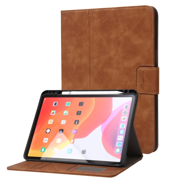Custodia per Tablet in Pelle Flip Orizzontale Trama di Vitello, For iPad Air 2022 / 2020 10.9, For iPad Pro 11 2018 / 2020 / 2021
