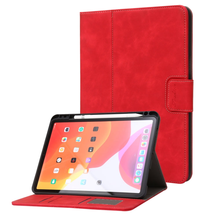 Custodia per Tablet in Pelle Flip Orizzontale Trama di Vitello, For iPad Air 2022 / 2020 10.9, For iPad Pro 11 2018 / 2020 / 2021