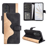 Per Honor 70 Custodia per telefono in pelle flip orizzontale con cuciture, For Honor 70