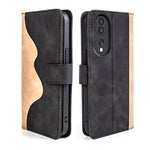 Per Honor 70 Custodia per telefono in pelle flip orizzontale con cuciture, For Honor 70