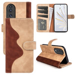 Per Honor 70 Custodia per telefono in pelle flip orizzontale con cuciture, For Honor 70