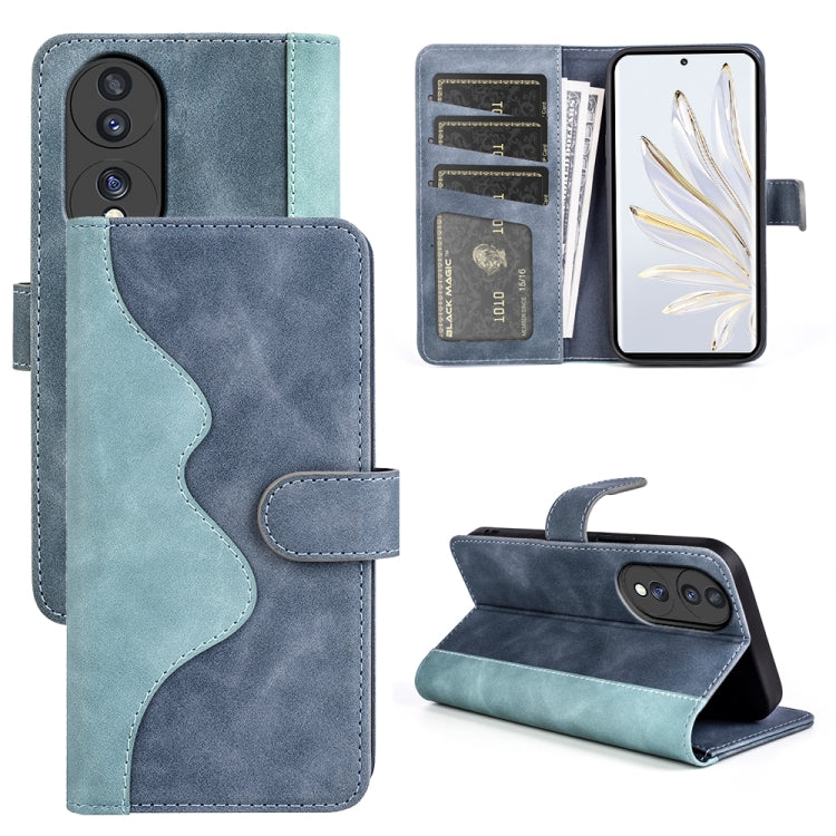 Per Honor 70 Custodia per telefono in pelle flip orizzontale con cuciture, For Honor 70