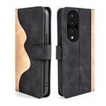 Per Honor 70 Pro Custodia per cellulare in pelle con cuciture orizzontali, For Honor 70 Pro
