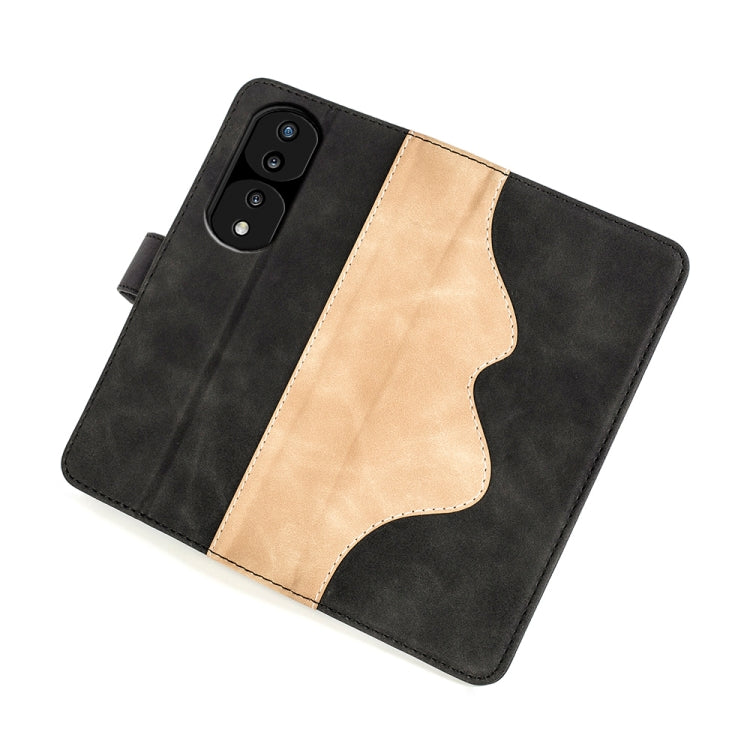 Per Honor 70 Pro Custodia per cellulare in pelle con cuciture orizzontali, For Honor 70 Pro