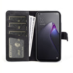 Per OPPO Reno8 Custodia per telefono in pelle flip orizzontale con cuciture, For OPPO Reno8