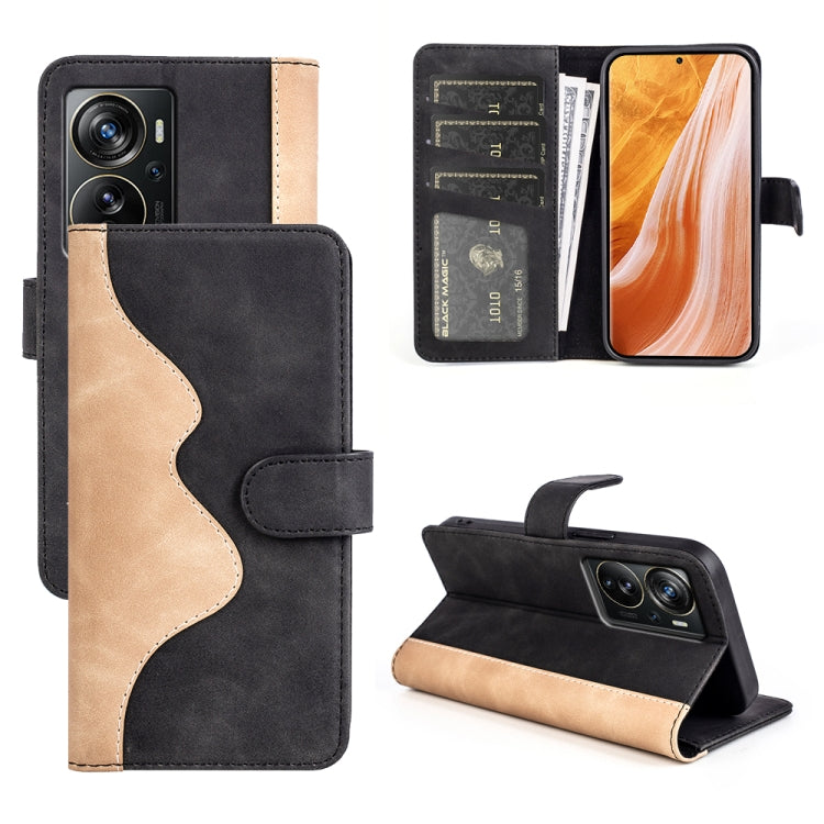 Per ZTE Axon 40 Pro Custodia per cellulare in pelle a conchiglia orizzontale con cuciture, For ZTE Axon 40 Pro
