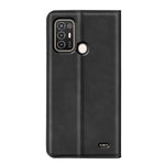 Per ZTE Blade A52 Custodia per telefono in pelle con aspirazione magnetica retro-pelle, For ZTE Blade A52